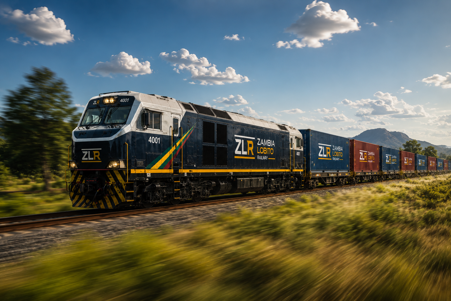 Zambia Lobito Railway locomotive
